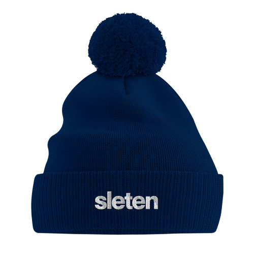 Bomullslue med pompong