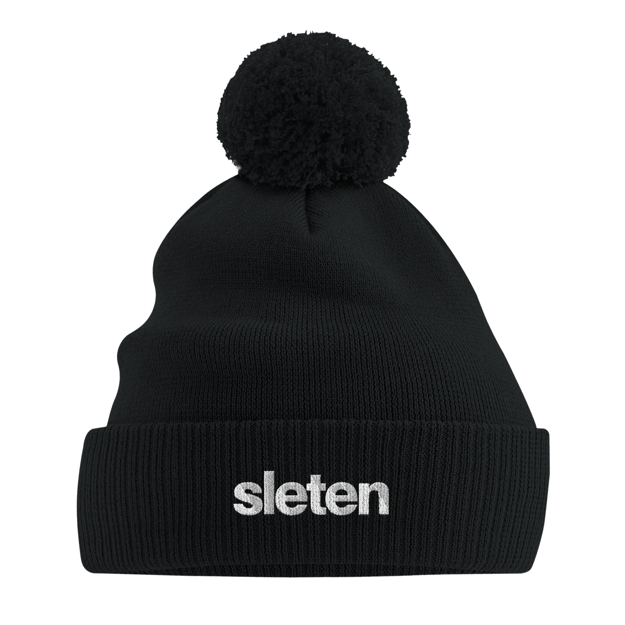 Bomullslue med pompong